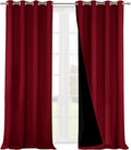 NICETOWN Truly Blackout Drapes for Living Room, Heavy-Duty Full Light Shading by NICETOWN