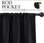 NICETOWN Black Out Window Curtains - Image 3