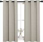 NICETOWN Room Darkening Short Curtain Panels - Image 2