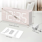 DreamSky Wooden Digital Alarm Clock - Image 6