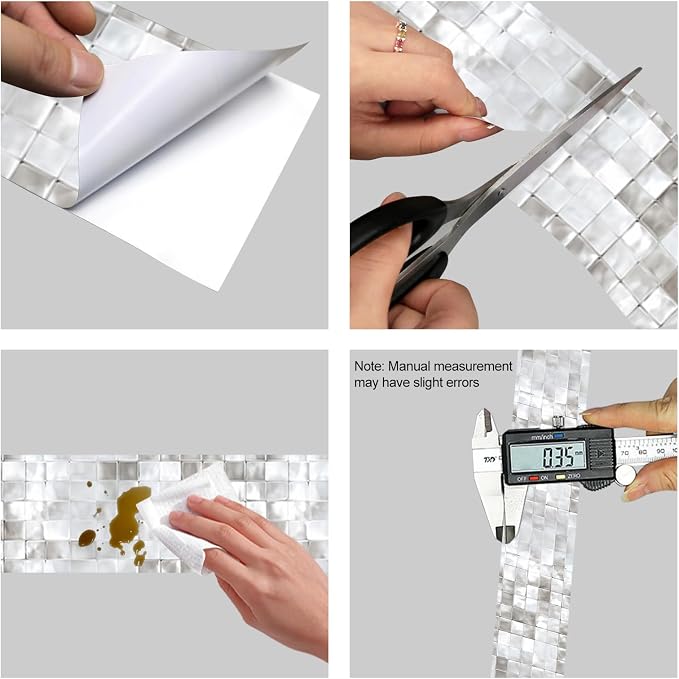 HOMETITUTE Wallpaper Border Peel and Stick Decorative Wall Trim Self Adhesive - Image 8