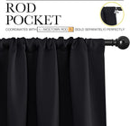 NICETOWN Short Curtains 36 inches Long, Kitchen Window Curtains Over Sink - Image 3