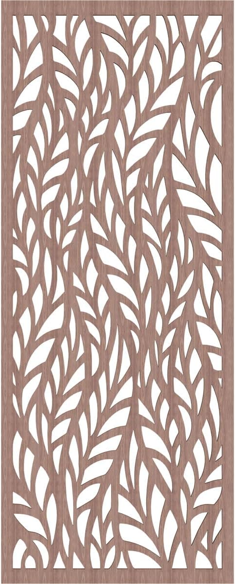 Ortonville Decorative Pierced Fretwork Wood Wall Panels, 21 3/8"W x 54 3/8"H x - Image 2