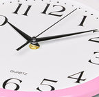 Bernhard Products Light Pink Wall Clock Silent Non Ticking - Image 6
