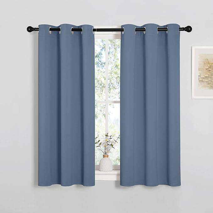 NICETOWN Kitchen Curtains Small Window Curtains & Drapes, Thermal Insulated by NICETOWN