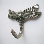2pcs Dragonfly Coat Hooks Decorative Creativity Wall Mounted Hanger Hook - Image 4