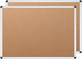 VIZ-PRO Cork Notice Board, 48 X 36 Inches by VIZ-PRO