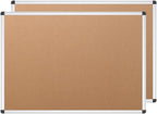 VIZ-PRO Cork Notice Board, 48 X 36 Inches by VIZ-PRO