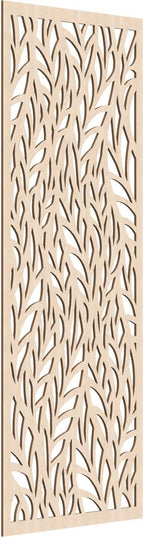 Ortonville Decorative Pierced Fretwork Wood Wall Panels, 35 3/8"W x 89 3/8"H x by EkenaMillwork