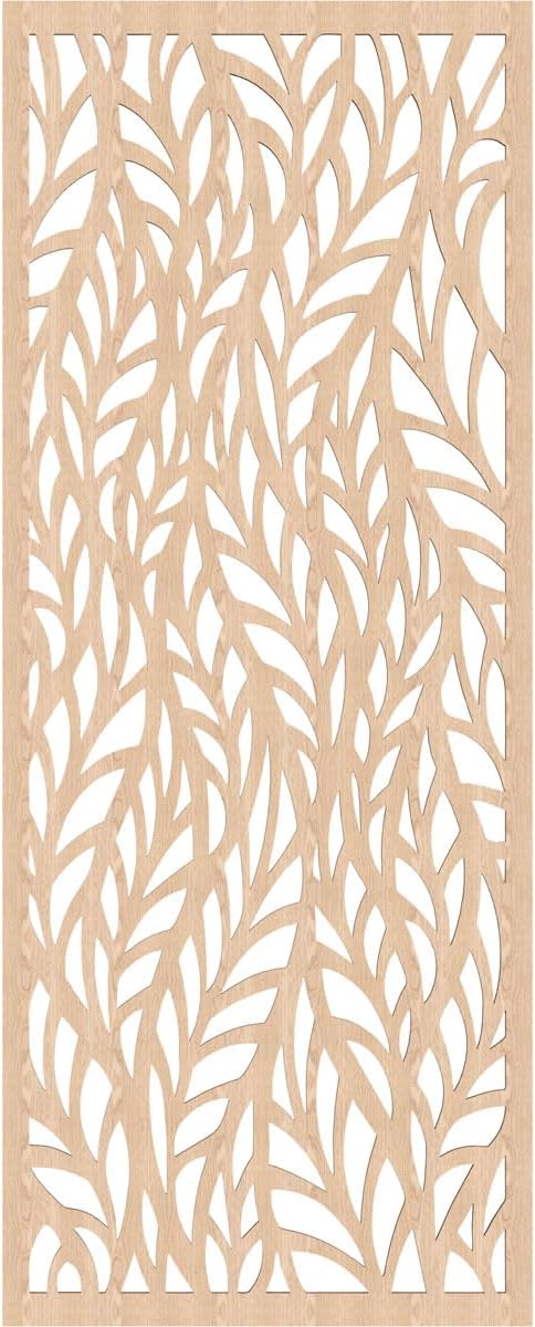 Ortonville Decorative Pierced Fretwork Wood Wall Panels, 29 3/8"W x 74 3/8"H x - Image 2
