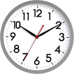 AKCISOT Wall Clock 10 Inch Silent Non-Ticking Modern Clocks Battery Operated by Akcisot