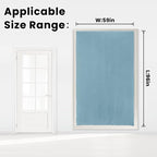 Self Adhesive Curtains, Portable Blackout Curtains Fabric Curtains - Image 7