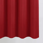LEMOMO Red Blackout Curtains/52 x 72 Inch/Set of 2 Panels Room Darkening - Image 9