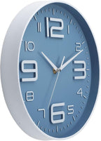 12 inch Silent and Non tick Battery Powered Quartz Round Wall Clock, Suitable - Image 3