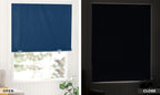 LazBlinds 100% Blackout Door Curtain, No Tools No Drill Cordless Blinds - Image 7