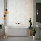 IZODEKOR Marble-Look Wall Panels – Set of 4, 47.24 × 23.62 inches – Alternative - Image 5