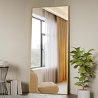 Koonmi 71"x26" Floor Mirror Full Length, Bedroom Floor Body Mirror - Image 4