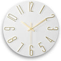 Wall Clock, Silent Clock, Wall Clocks Battery Operated， 12 inch Modern Wall by Fapugh