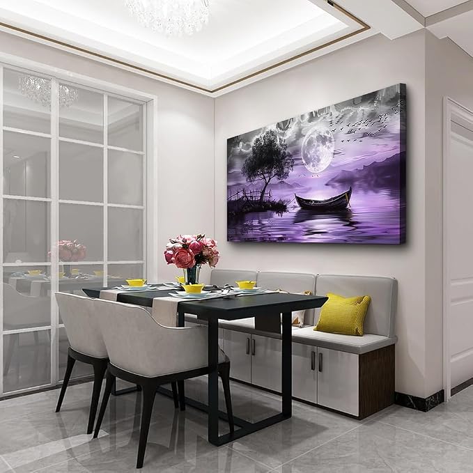 hyidecorart Black And White Wall Painting Large Wall Art - Image 4