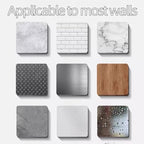 Adhesive Wall Hooks for Hanging Heavy Duty 50 lbs Large Hooks for Walls No - Image 9
