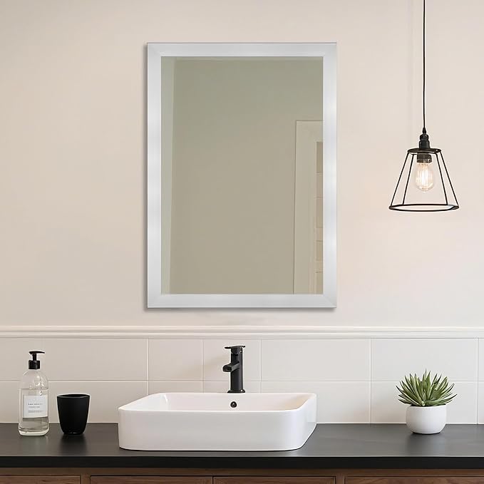 Ruomeng Bathroom Mirror 24" x 36" Rectangular Wall Mirror by Ruomeng