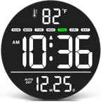 WallarGe Large Digital Wall Clock by WallarGe