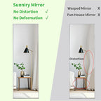 Sunniry Full Length Mirror 56x16 inch, Stand Up Mirror - Image 4