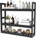 Domax Bamboo Bathroom Shelf 3-Tier Wall Mount Storage Rack Multifunctional by Domax