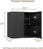 ChooChoo Bathroom Wall Cabinet, Kitchen Storage Cupboard Cabinet - Image 3