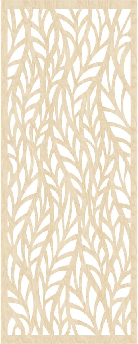 Ortonville Decorative Pierced Fretwork Wood Wall Panels, 27 3/8"W x 69 3/8"H x - Image 2