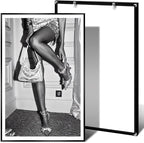 High Fashion Poster Trendy Black and White Wall Art Retro Girl Luxury Feminist - Image 2
