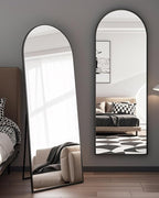 DMWOODFL 58"x18" Arched Full Length Mirror - Image 7