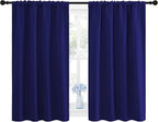 NICETOWN Navy Blue Curtains Blackout Draperies - Image 2