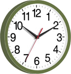 Rohioue Wall Clock Modern 8 Inch Battery Operated Silent Non Ticking Small - Image 2