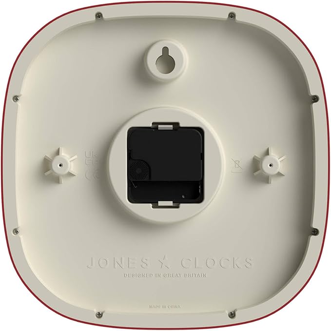 JONES CLOCKS® Marvel wall Clock | Modern Retro Rounded Square Clock | 10 inch | - Image 7