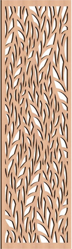 Ortonville Decorative Pierced Fretwork Wood Wall Panels, 21 3/8"W x 54 3/8"H x by EkenaMillwork