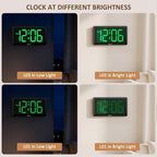 Soobest 9.5 Inch Large Digital Wall Clock Battery Operated, Auto & Manual - Image 6