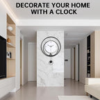 Dankeit Decorative Wall Clock, Silent Non-Ticking Quality Quartz Movement - Image 5