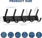 VAEHOLD Wall Hooks, Heavy Duty Aluminum Towel Hooks - Image 6