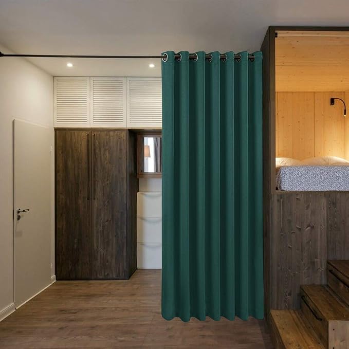 NICETOWN Noise Reducing Room Dividers Curtains Screens Partitions, Full-Length - Image 5
