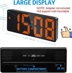 AMIR Digital Alarm Clock, LED Clock - Image 2