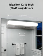 Combuh 2 Pack Battery Operated Bathroom Mirror Lights Bar - Image 8