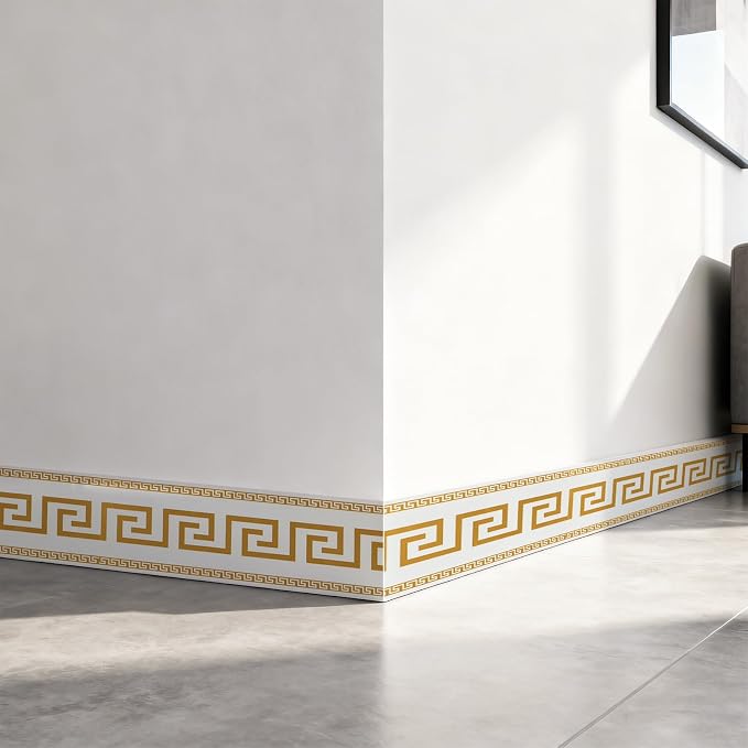 Peel and Stick Wallpaper Borders, Self-Adhesive Waterproof PVC Foam Wall Base - Image 3