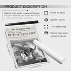 noxozoqm Black and White Fashion Hot Girl Poster Fun Do It - Image 2