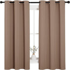 NICETOWN Window Treatment Thermal Insulated Solid Grommet Blackout - Image 2