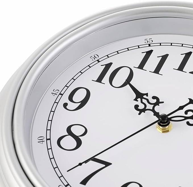 Plumeet Small Retro Wall Clock - Image 2