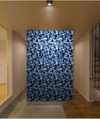 Self-Adhesive Vinyl Blue Camouflage Contact Paper Peel and Stick Camouflage - Image 2