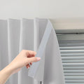 Portable Light Blocking Curtains Self-Stick Design, Removable Adhesive Window by Sovtfides