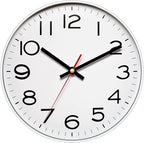 NUOVO Wall Clock Number Quartz Large Decorative Wall Clock Quiet Wall Clocks by Unknown