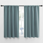 NICETOWN Greyish Blue Blackout Curtains Panels by NICETOWN